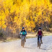 Cycling Lake Tekapo