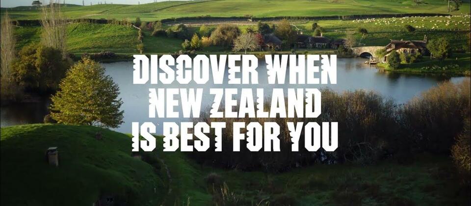 Discover when New Zealand is best for you. Learn more: https://bit.ly/3RVakdk